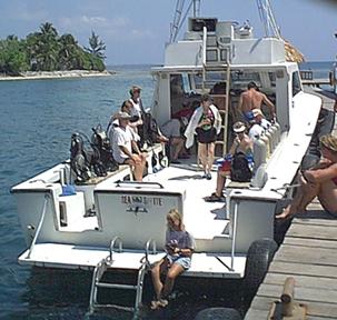 A stop at the keys