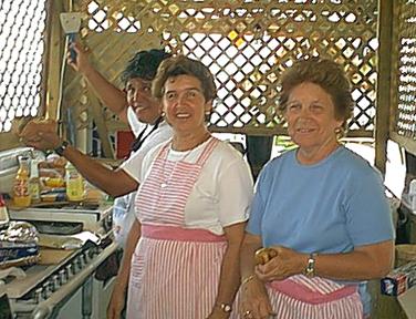The Island Cafe owner / operators