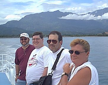 Underway to Utila