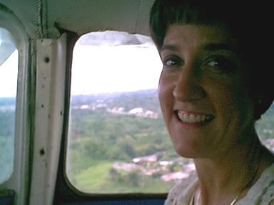 Flying to Utila