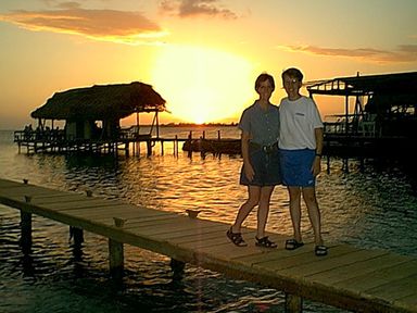 Sunset from the dock